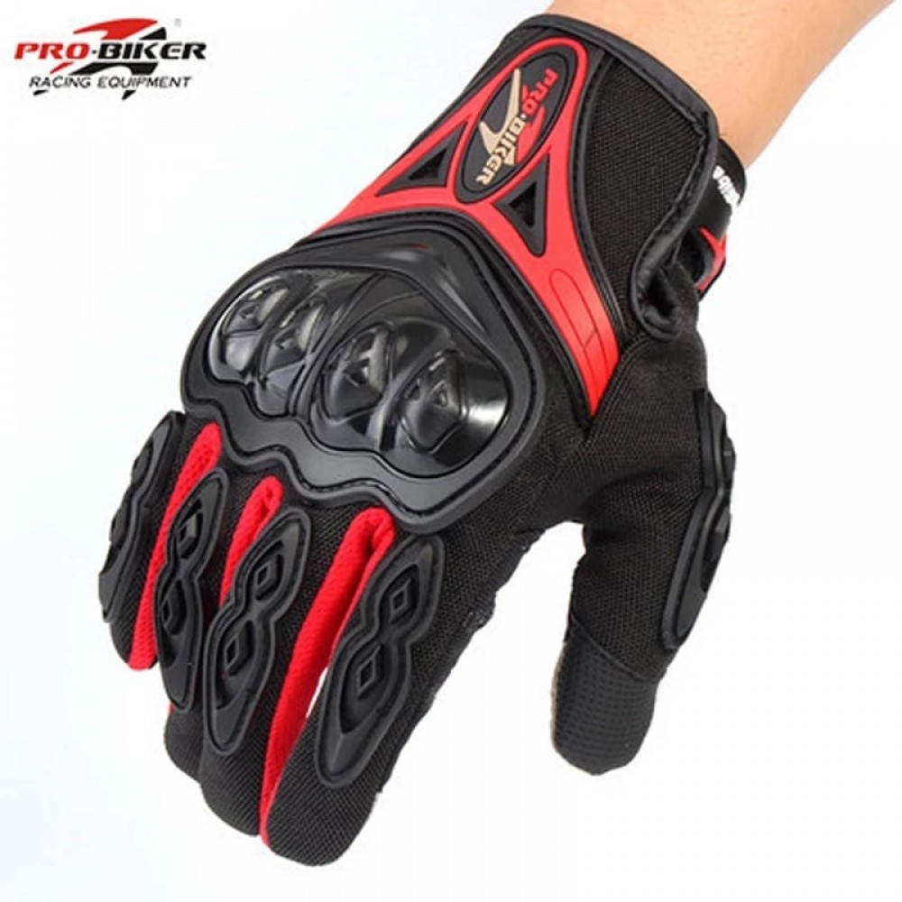 Pro Biker Gloves Mcs Red